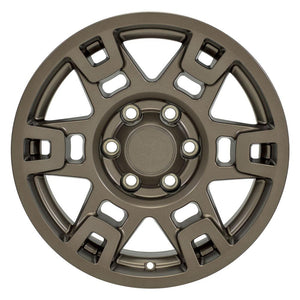 OE Wheels Replica TY16B Bronze 17x7.0 +4 6x139.7mm 106.1mm - Wheelwiz