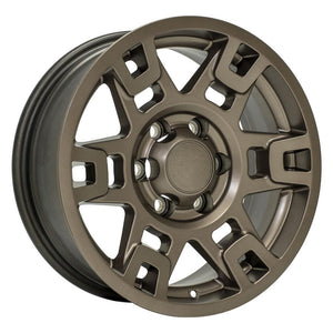OE Wheels Replica TY16B Bronze 17x7.0 +4 6x139.7mm 106.1mm - Wheelwiz