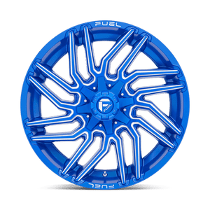 Fuel Offroad D774 TYPHOON Anodized Blue Milled 22x10 -18 8x170mm 125.1mm - Wheelwiz