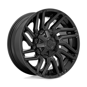 Fuel Offroad D775 TYPHOON Matte Black 20x10 -18 8x180mm 124.2mm - Wheelwiz
