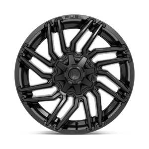 Fuel Offroad D775 TYPHOON Matte Black 22x10 -18 8x180mm 124.2mm - Wheelwiz