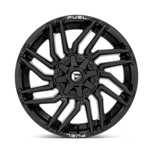 Fuel Offroad D776 TYPHOON Gloss Black 22x10 -18 8x180mm 124.2mm - Wheelwiz