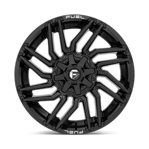 Fuel Offroad D776 TYPHOON Gloss Black 22x10 -18 8x165.1mm 125.1mm - Wheelwiz