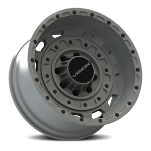 Vision Wheel 403 Thrashed Gun Metal 18x9.5 -18 8x170mm 125.2mm - Wheelwiz