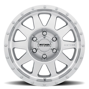 Method Race Wheels The Standard MR301 Machined W/ Clear Coat 16x8 0 6x139.7mm 108mm