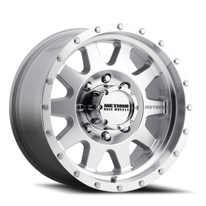 Method Race Wheels The Standard MR301 Machined W/ Clear Coat 18x9 +18 8x170mm 130.81mm - Wheelwiz