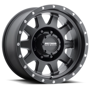 Method Race Wheels The Standard MR301 Matte Black 17x9 -12 8x165.1mm 130.81mm - Wheelwiz