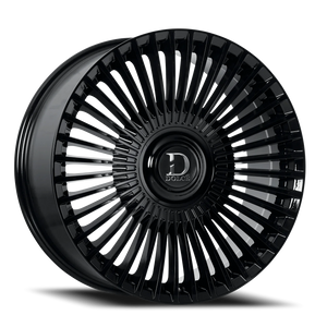 Dolce Luxury Trento Gloss Black 22x9 +30 5x112|5x120mm 74.1mm