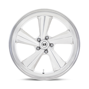 US MAG U135 TS Polished 22x9 +15 5x127mm 78.1mm - Wheelwiz