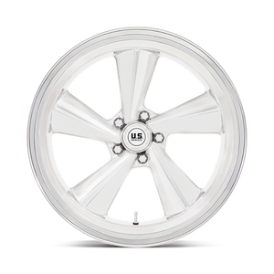 US MAG U135 TS Polished 22x10.5 0 5x127mm 78.1mm