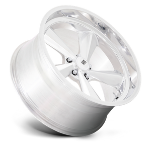 US MAG U135 TS Polished 22x10.5 0 5x120.65mm 72.6mm