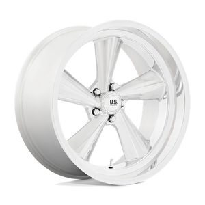US MAG U135 TS Polished 22x10.5 0 5x120.65mm 72.6mm
