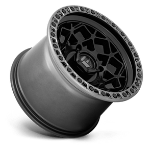 Fuel Offroad D783 UNIT UTV Matte Black W/ Gunmetal Ring 15x7 +10 4x156mm 132mm - Wheelwiz