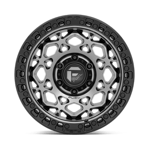 Fuel Offroad D784 UNIT Gunmetal W/ Matte Black Ring 17x9 -12 6x135mm 87.1mm - Wheelwiz