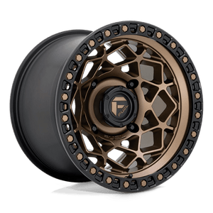 Fuel Offroad D785 UNIT UTV Bronze W/ Matte Black Ring 15x7 +10 4x137mm 110.1mm - Wheelwiz