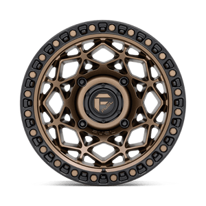 Fuel Offroad D785 UNIT UTV Bronze W/ Matte Black Ring 15x10 0 4x137mm 110.1mm - Wheelwiz