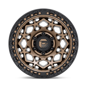 Fuel Offroad D785 UNIT Bronze W/ Matte Black Ring 17x9 +1 6x120mm 66.9mm - Wheelwiz