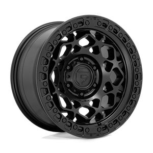 Fuel Offroad D786 UNIT Matte Black W/ M-black Ring 17x9 +1 6x114.3mm 66.1mm - Wheelwiz