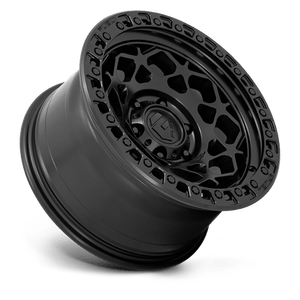 Fuel Offroad D786 UNIT Matte Black W/ M-black Ring 17x9 +1 6x114.3mm 66.1mm - Wheelwiz