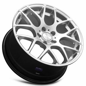 MRR UO2 Hyper Silver 18x8.5 +35 5x114.3mm 73.1mm - Wheelwiz
