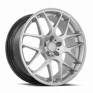 MRR UO2 Hyper Silver 19x8.5 +35 5x112mm 73.1mm - Wheelwiz