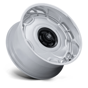 US MAG UC146 ARLINGTON Silver M-blk Center W/ Dc-lip 20x11 -6 5x127mm 78.1mm - Wheelwiz