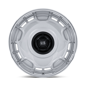 US MAG UC146 ARLINGTON Silver M-blk Center W/ Dc-lip 20x8.5 +1 5x127mm 78.1mm - Wheelwiz