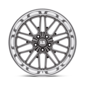 US MAG U139 SANTA CRUZ Anthracite W/ Diamond Cut Lip 20x8.5 +6 5x127mm 78.1mm