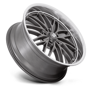 US MAG U139 SANTA CRUZ Anthracite W/ Diamond Cut Lip 22x9 +15 5x127mm 78.1mm - Wheelwiz