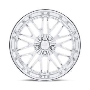 US MAG U140 SANTA CRUZ Chrome 20x10 +6 5x120.65mm 72.6mm - Wheelwiz
