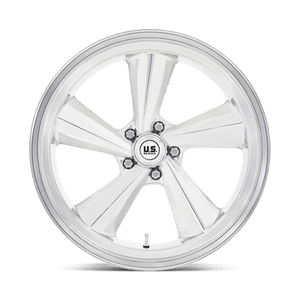 US MAG U135 TS Polished 22x10.5 0 5x120.65mm 72.6mm - Wheelwiz