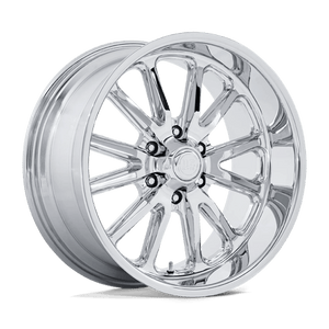 US MAG UC145 RAMBLER 6 Chrome Plated 20x9.5 +1 6x135mm 87.1mm