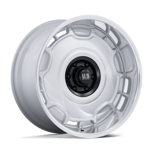 US MAG UC146 ARLINGTON Silver M-blk Center W/ Dc-lip 20x10 +6 6x139.7mm 106.1mm - Wheelwiz