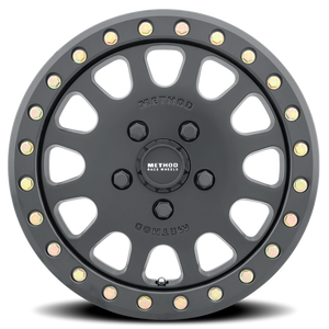 Method Race Wheels MR401 Beadlock UTV Matte Black 15x7 +38 5x114.3mm 72mm
