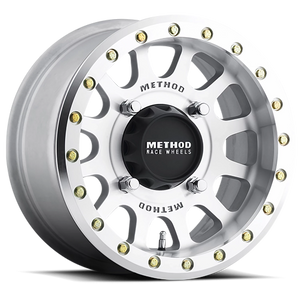 Method Race Wheels MR401 Beadlock UTV Machined Raw Machined 14x7 +38 4x156mm 132mm - Wheelwiz