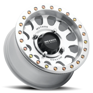 Method Race Wheels MR401 Beadlock UTV Machined Raw Machined 14x7 +38 4x156mm 132mm - Wheelwiz