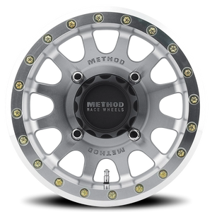 Method Race Wheels MR401 Beadlock UTV Machined Raw Machined 14x7 +38 4x156mm 132mm - Wheelwiz