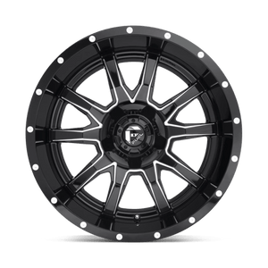 Fuel Offroad D627 VANDAL Gloss Black Milled 22x12 -43 5x114.3|5x127mm 78.1mm - WheelWiz