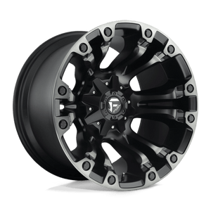 Fuel Offroad D851 VAPOR Matte Black Gray Tint 17x9 -12 5x114.3|5x127mm 78.1mm