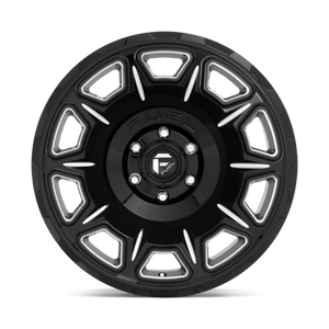 Fuel Offroad D688 VENGEANCE Gloss Black Milled 17x9 -12 6x139.7mm 106.1mm - WheelWiz