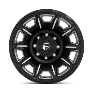 Fuel Offroad D688 VENGEANCE Gloss Black Milled 20x10 -18 8x180mm 124.2mm - WheelWiz