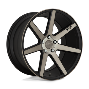 Niche M150 VERONA Matte Black Machined 17x8 +40 5x114.3mm 72.6mm - WheelWiz