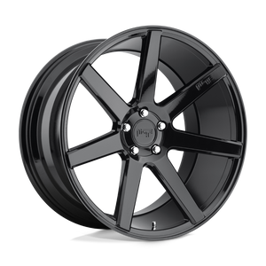 Niche M168 VERONA Gloss Black 19x8.5 +42 5x112mm 66.6mm - WheelWiz