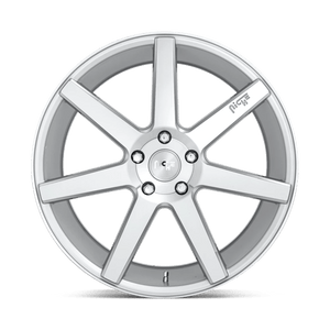 Niche M179 VERONA Gloss Silver Machined 20x9 +25 5x112mm 66.6mm - WheelWiz