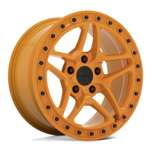 Victor Equipment BERG Gloss Orange W/ Black Bolts 17x8 +10 5x130mm 71.5mm - Wheelwiz