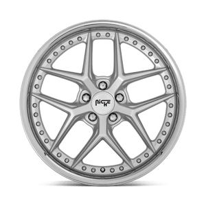 Niche M225 VICE Matte Silver 20x9 +35 5x114.3mm 72.6mm - Wheelwiz