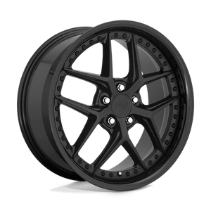 Niche M226 VICE Gloss Black Matte Black 19x8.5 +35 5x120mm 72.6mm - Wheelwiz