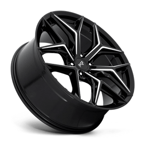 Niche M232 VICE SUV Gloss Black Milled 24x10 +30 6x139.7mm 106.1mm - Wheelwiz