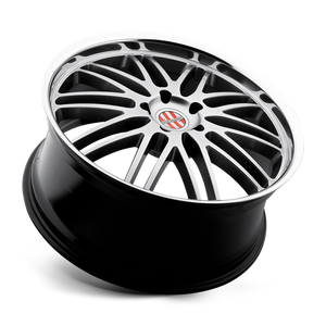 Victor Equipment LEMANS Hyper Silver W/ Mirror Cut Lip 18x11 +52 5x130mm 71.5mm