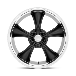 American Racing VN338 BOSS TT Textured Black Diamond Cut Lip 20x10 +35 5x120mm 74.1mm - Wheelwiz